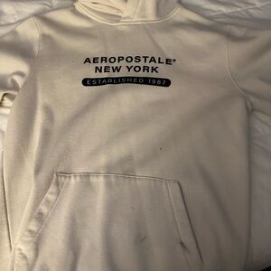 Aeropostale Cream Hoodie